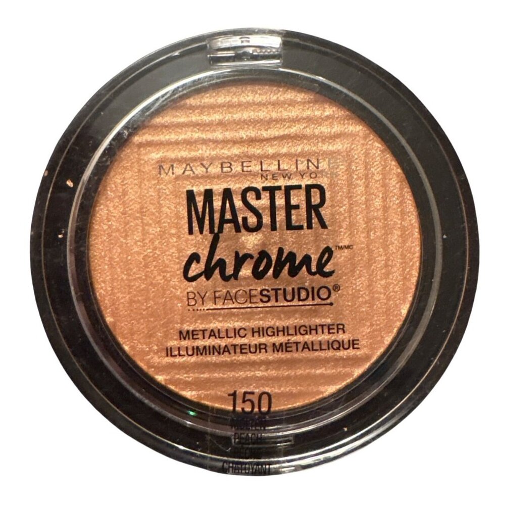 Maybelline Highlighter 150 Molten Peach Master Chrome Metallic